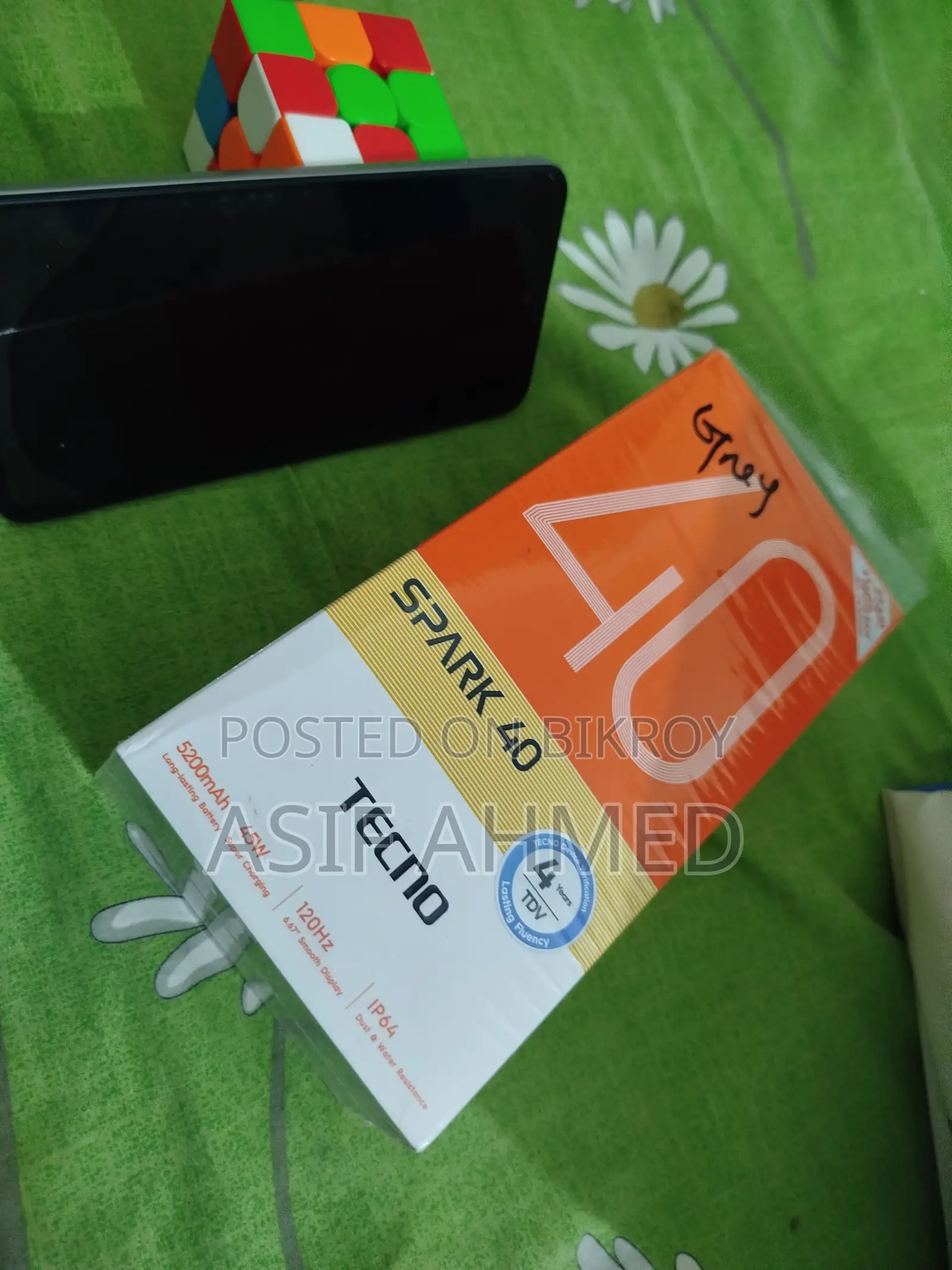 Tecno Spark 40 256 GB Gray