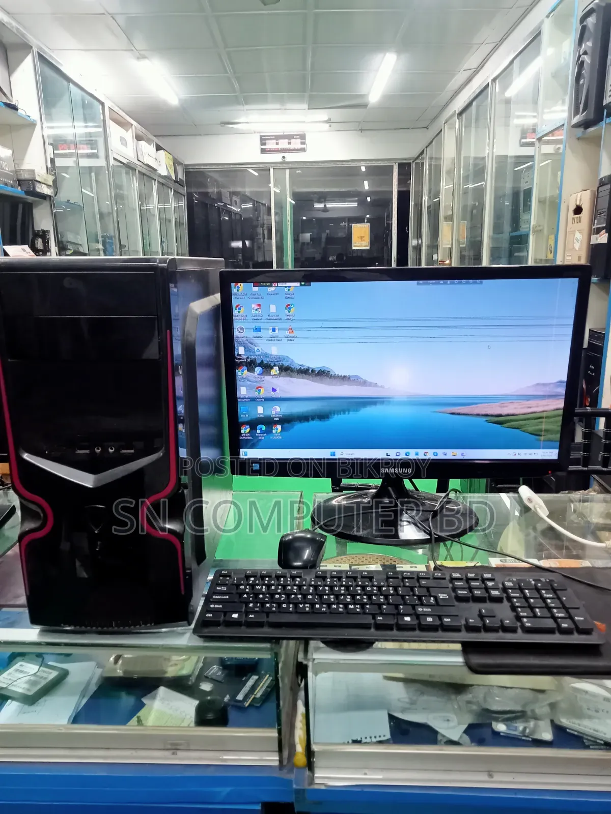 ডেস্কটপ কম্পিউটার Samsung 4GB Intel Core 2 Duo HDD 250GB