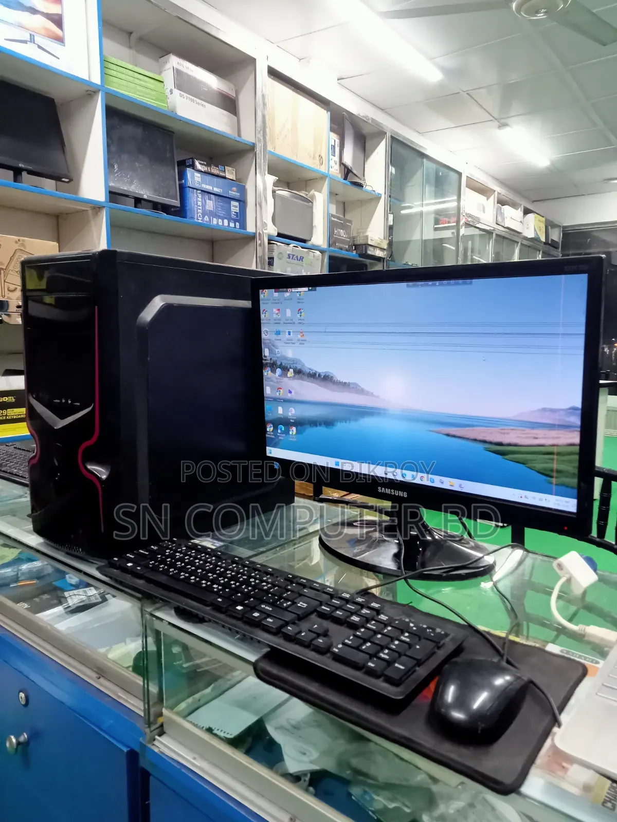 ডেস্কটপ কম্পিউটার Samsung 4GB Intel Core 2 Duo HDD 250GB