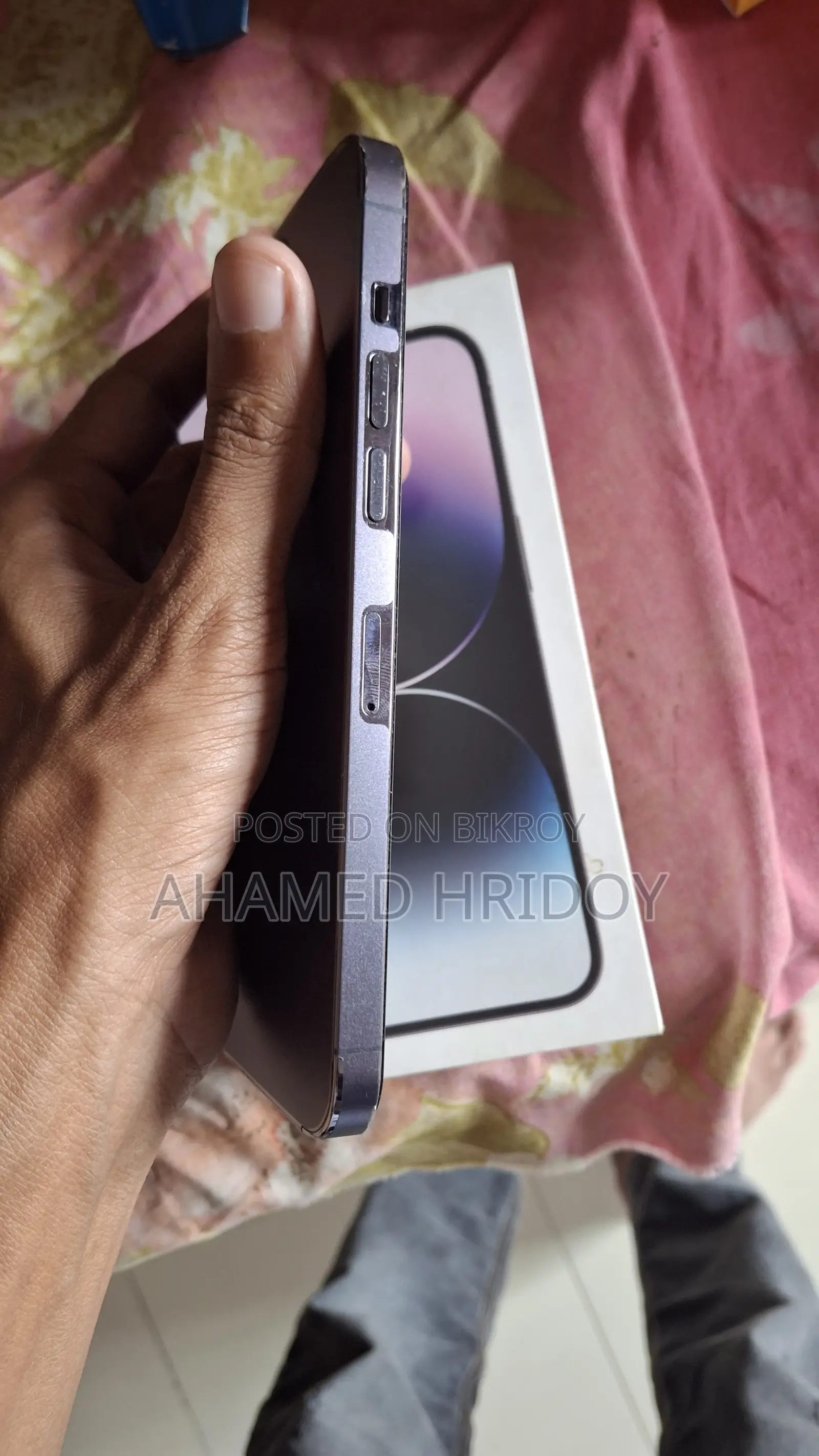 অ্যাপল আইফোন ১৪ প্রো ম্যাক্স ২৫৬ জিবি পার্পল