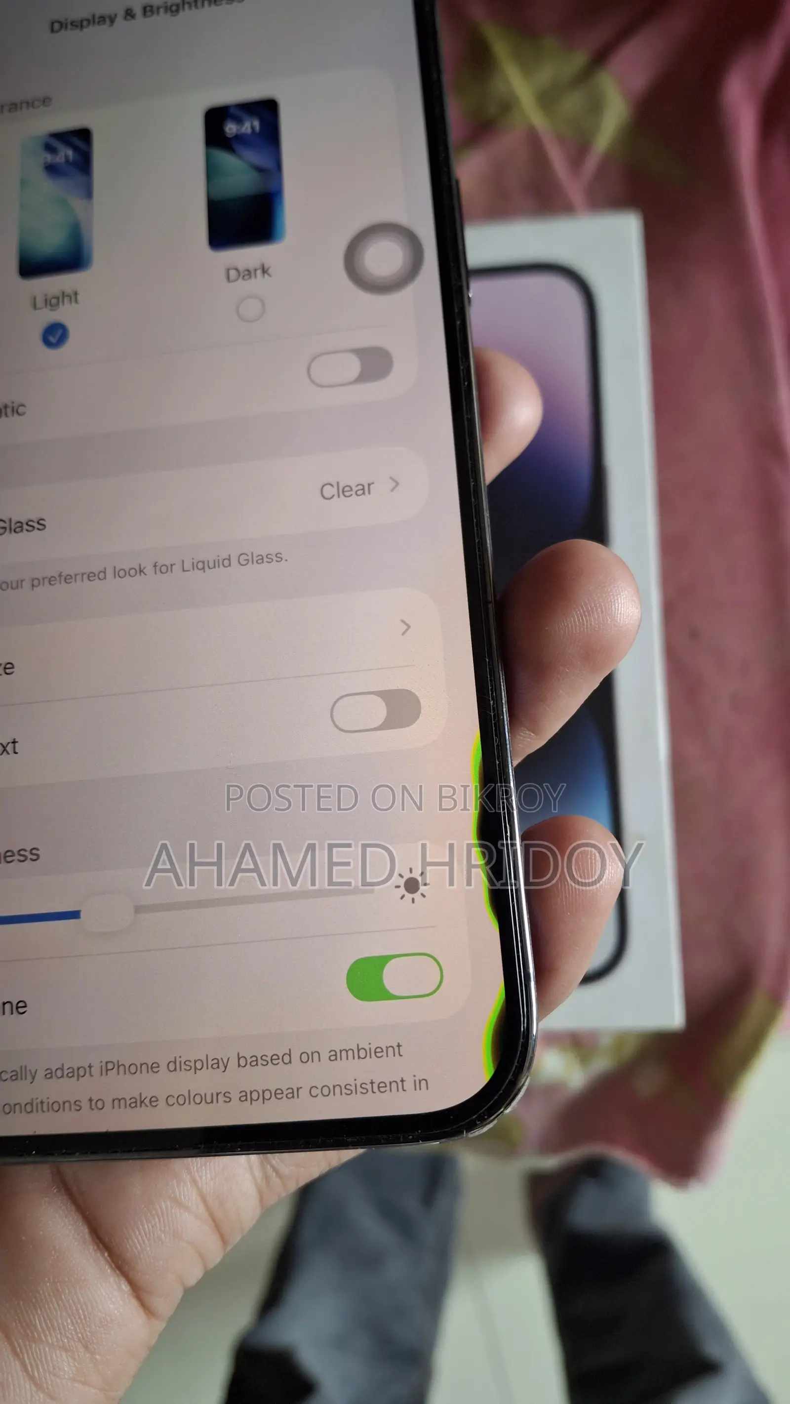 অ্যাপল আইফোন ১৪ প্রো ম্যাক্স ২৫৬ জিবি পার্পল