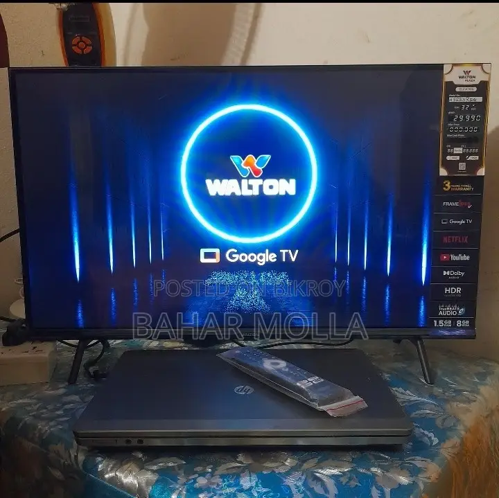 Walton 32′′ Google TV – Urgent Sale