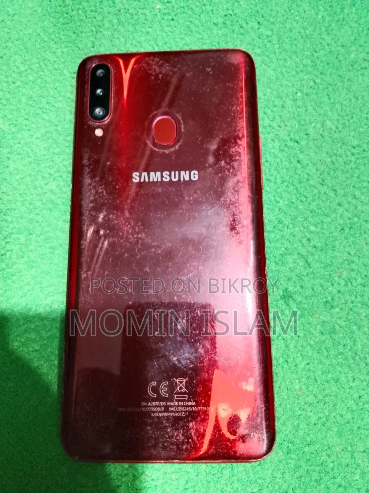 Samsung Galaxy A20s 64 GB Red