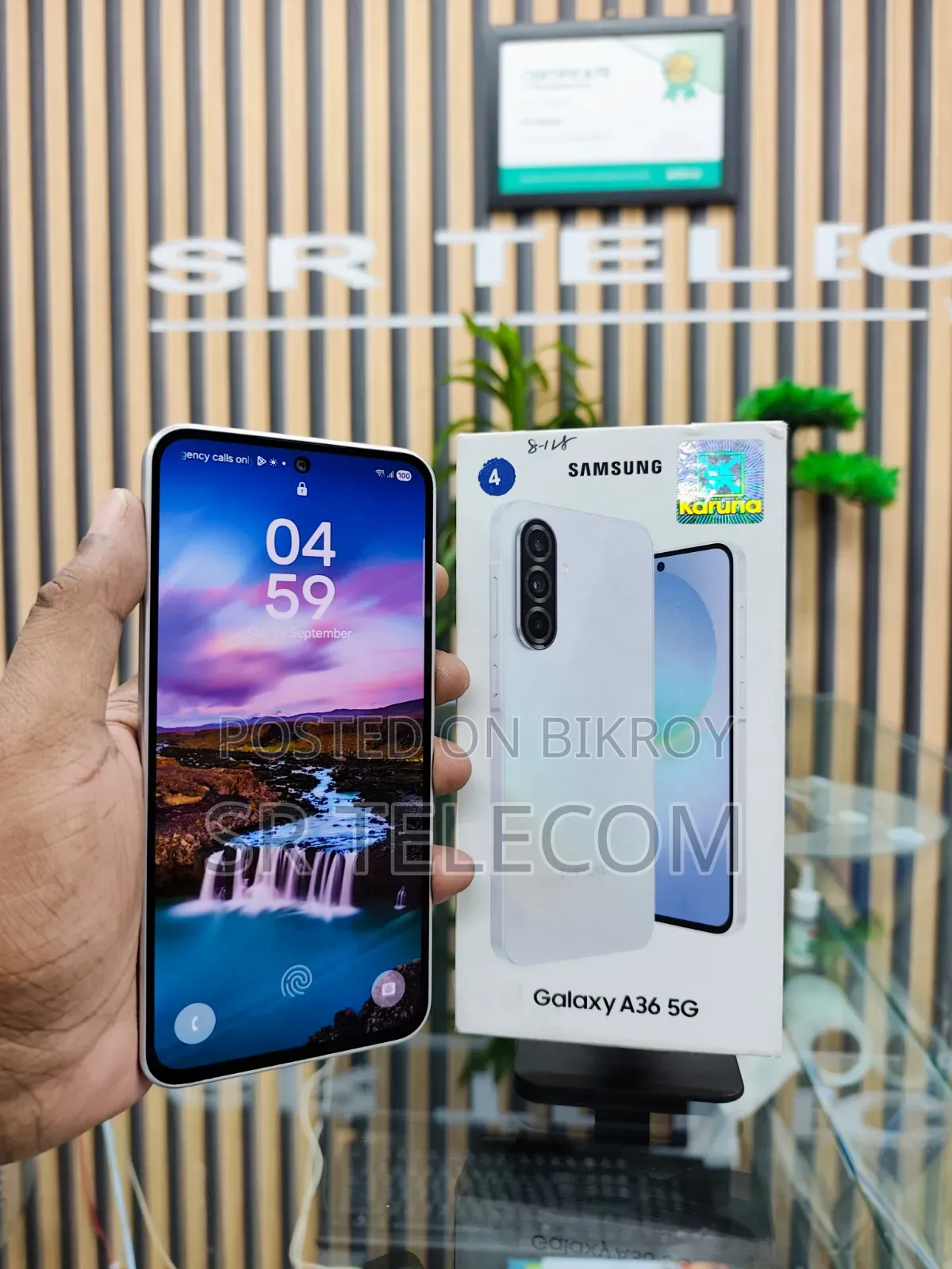 স্যামসাং গ্যালাক্সি এ৩৬ ১২৮ জিবি হোয়াইট