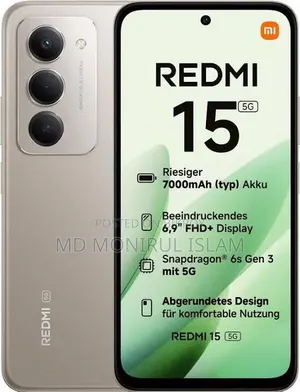 Xiaomi Redmi 15 128 GB Gold