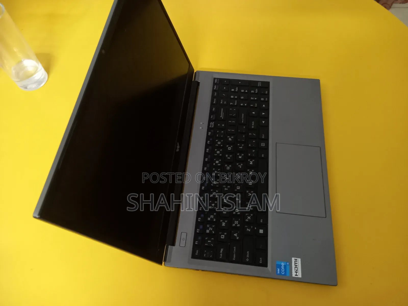 Laptop 8GB Intel Core i3 SSD 512GB