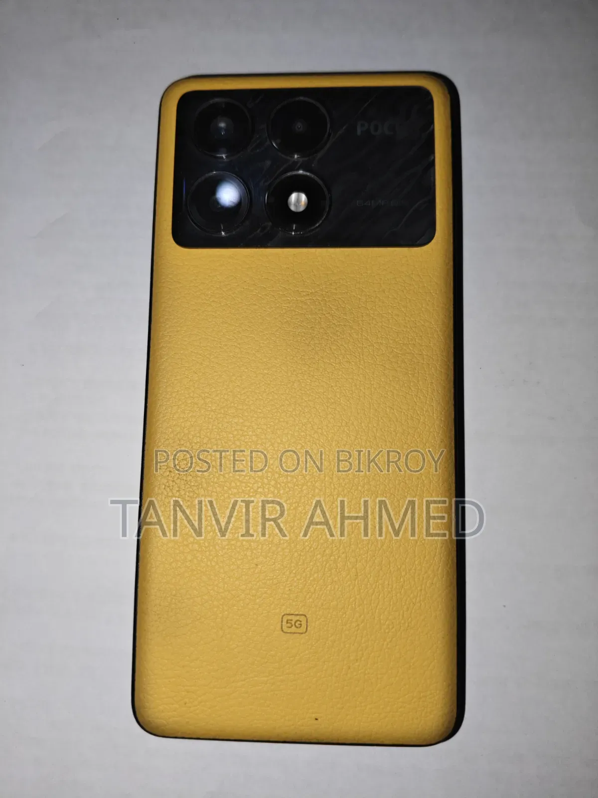 শাওমি পোকো এক্স৬ প্রো ২৫৬ জিবি ইয়েলো