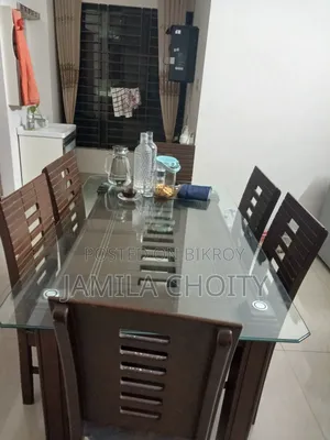 ৬ সিটার ডাইনিং টেবিল (৬ চেয়ার)