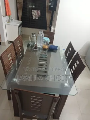 ৬ সিটার ডাইনিং টেবিল (৬ চেয়ার)