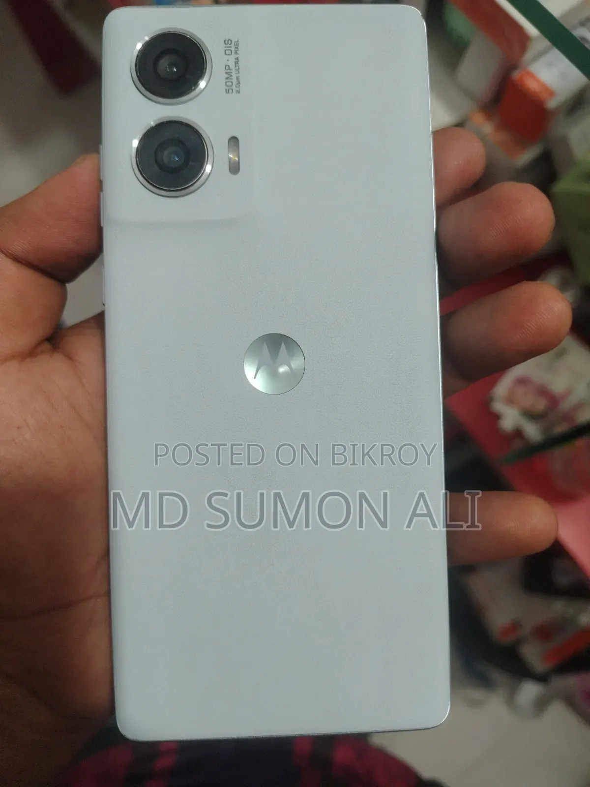 মোটর চলা এজ ৫০ ফিউশন ১২৮ জিবি হোয়াইট