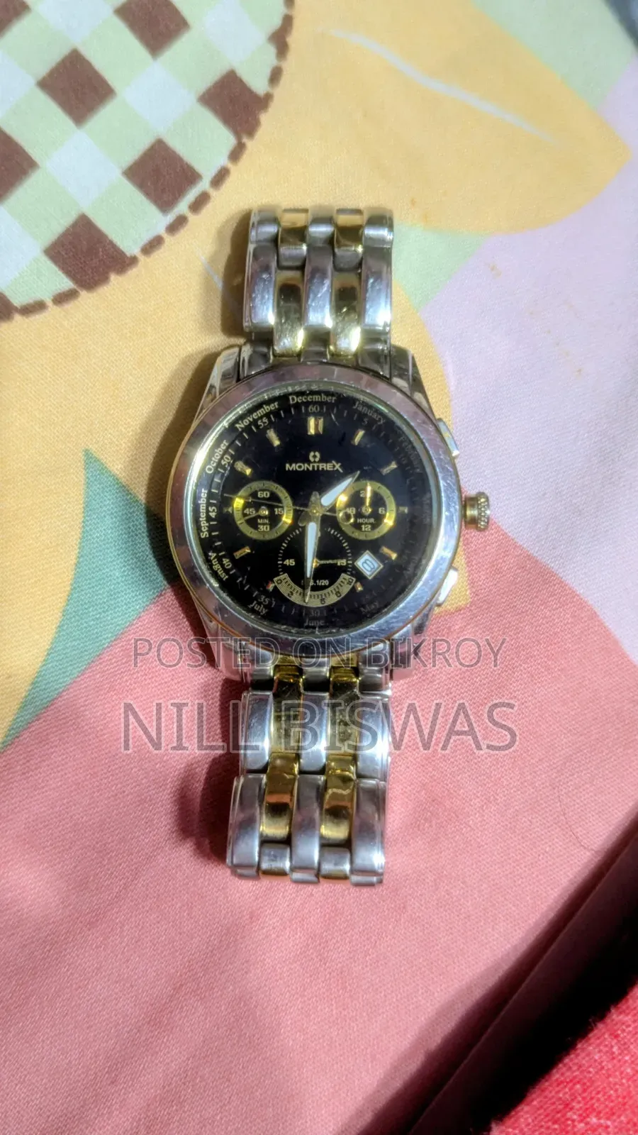 Watch, Montrex, Bought the watch out of hobby, used about 15 times