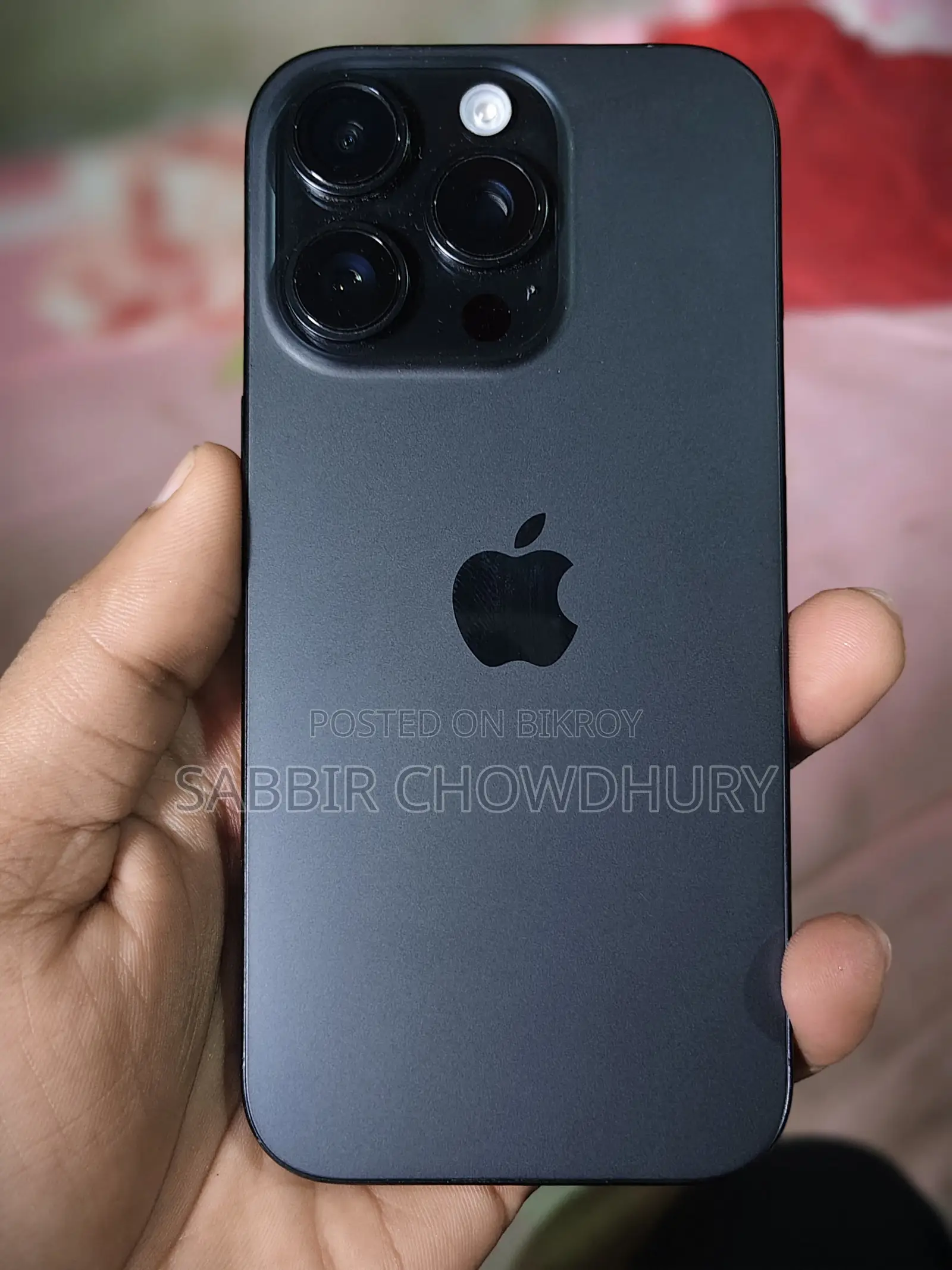 অ্যাপল আইফোন ১৬ প্রো ৫১২ জিবি কালো