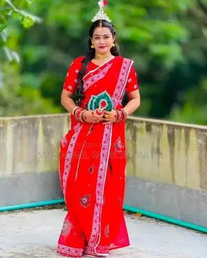 Hybrid Silk Sharee With Blouse Piece