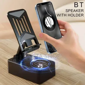 3 In1 Portable Mobile Phone Holder With Speaker
