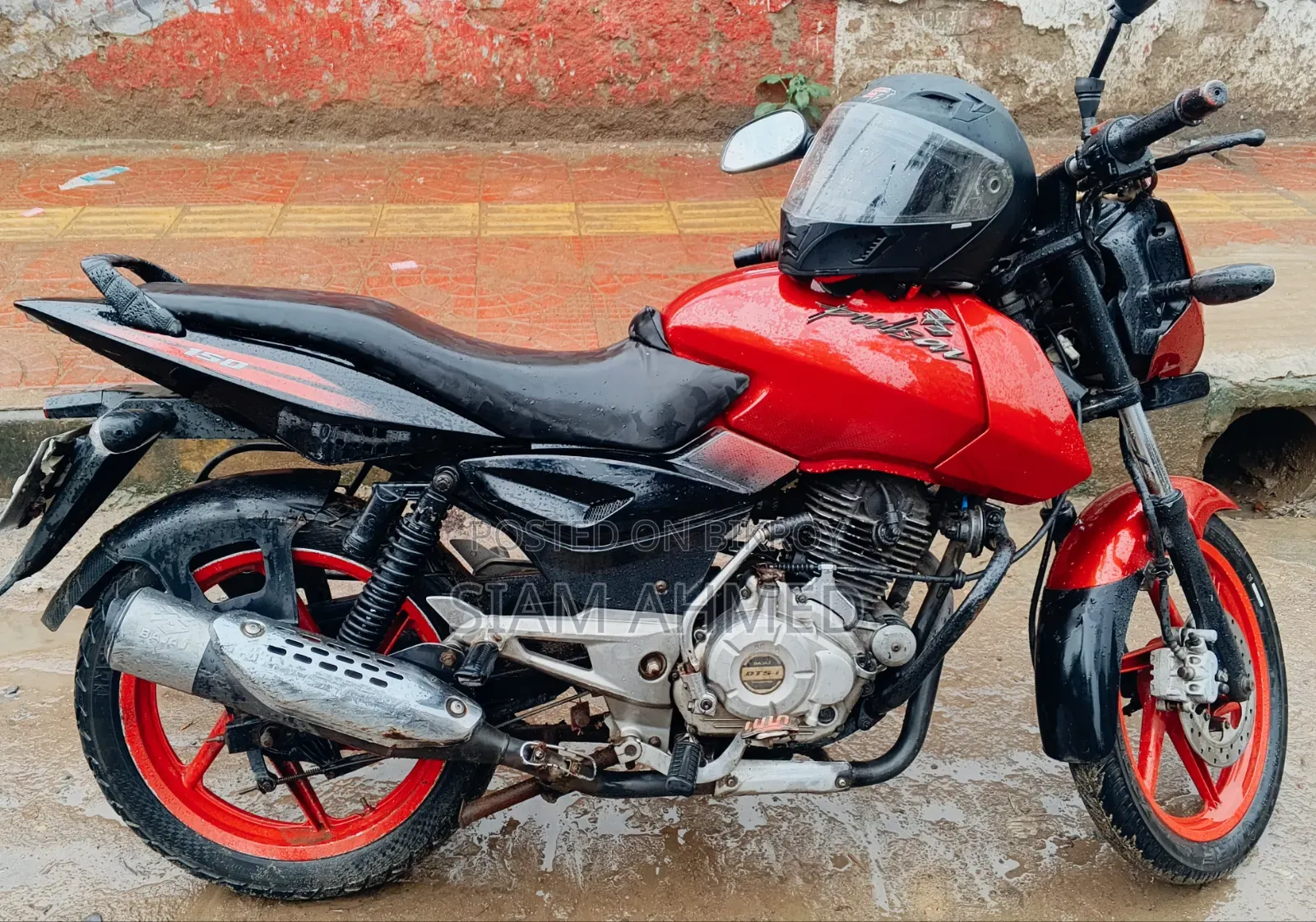 Bajaj Pulsar 150 2014 Red