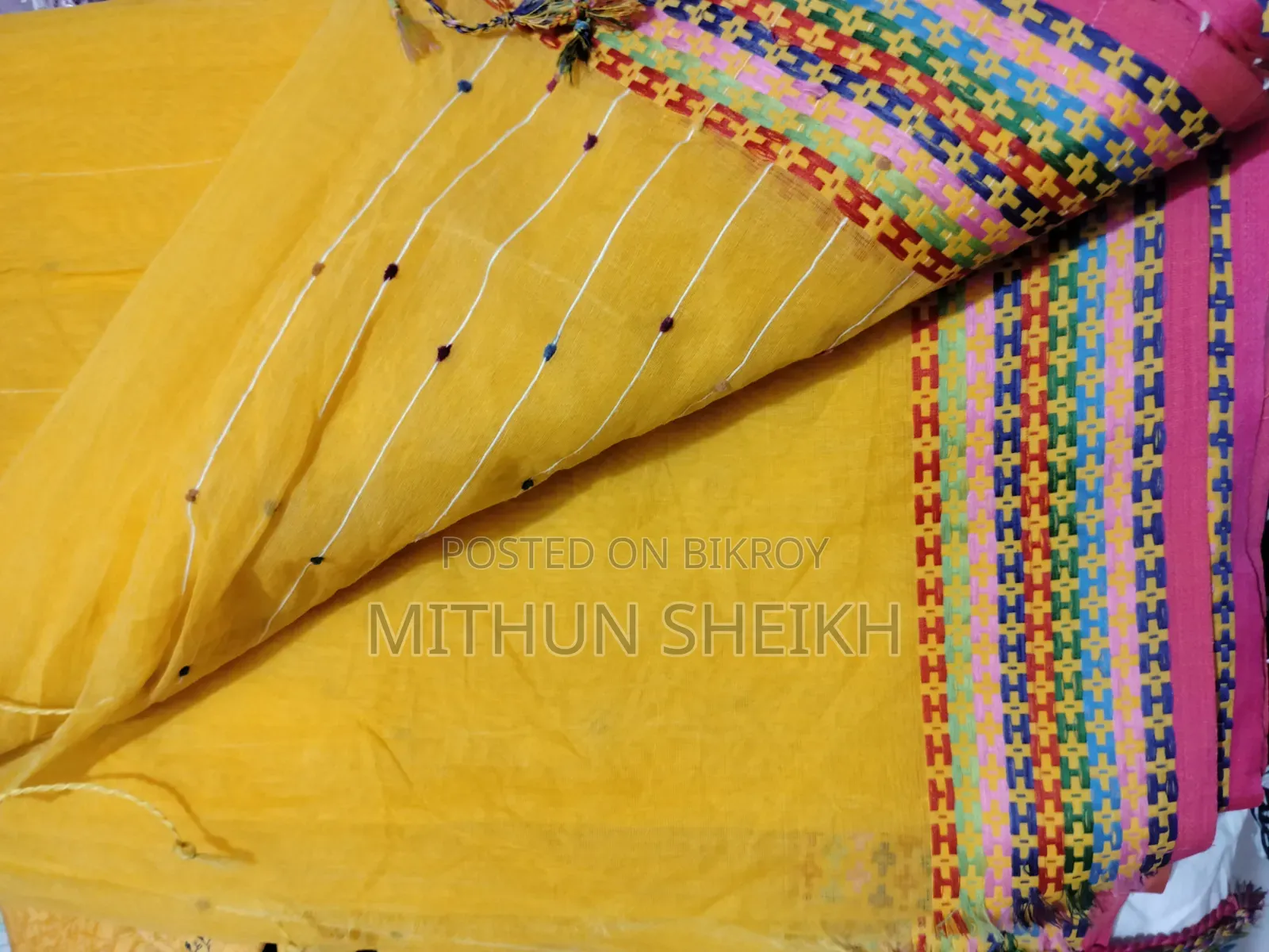 Yellow Saree