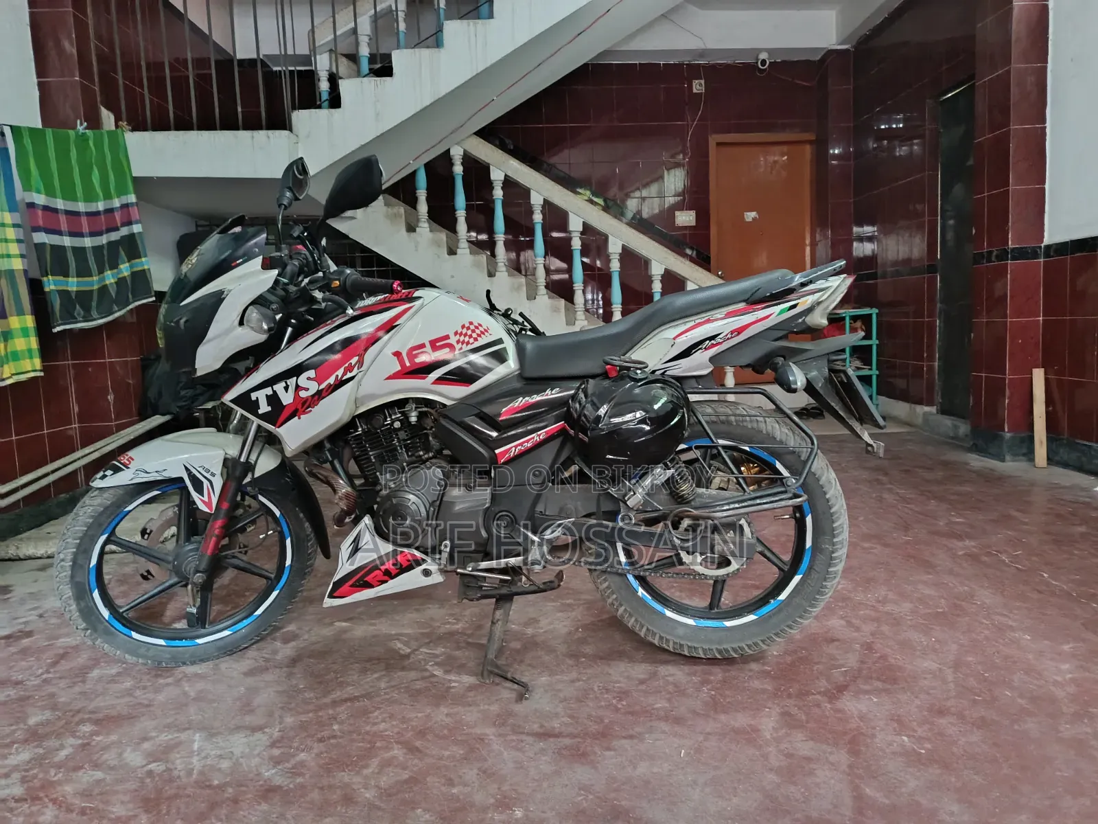 TVS Apache RTR 160 2V 2014 White