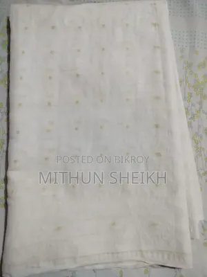 Pure White Saree