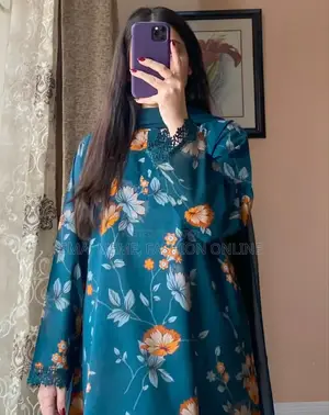 ডিজিটাল প্রিন্টেড থ্রি পিস