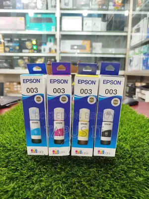 Genuine Epson Ink Refill 003 CMYK 4 Color Set Made in Philippines