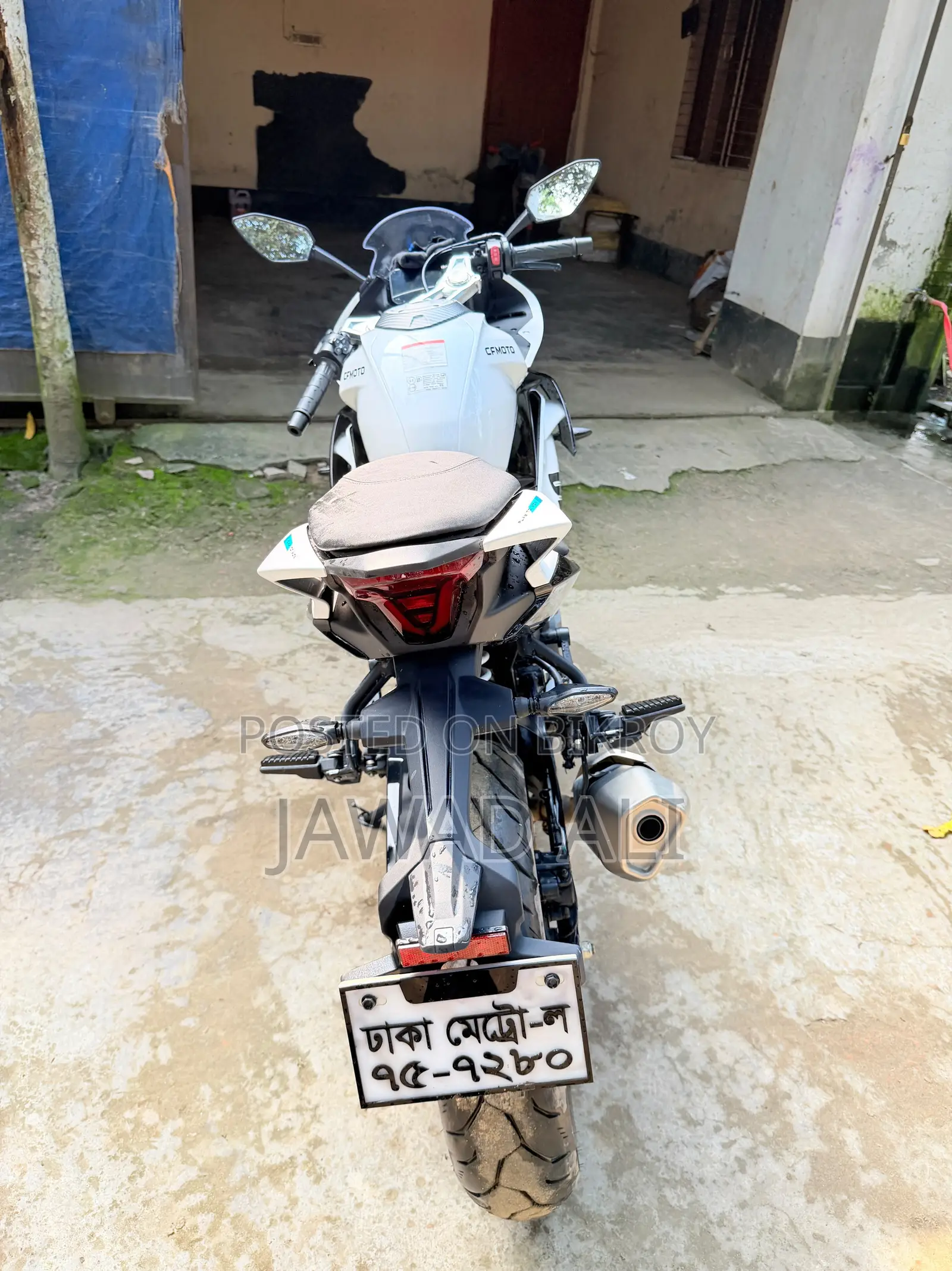 New CFMoto 300SR 2026 White
