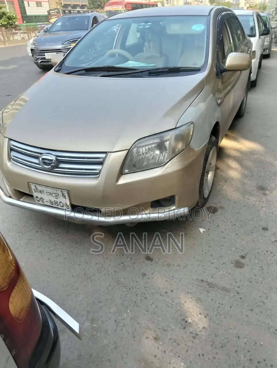 Toyota Axio 2008 Gold