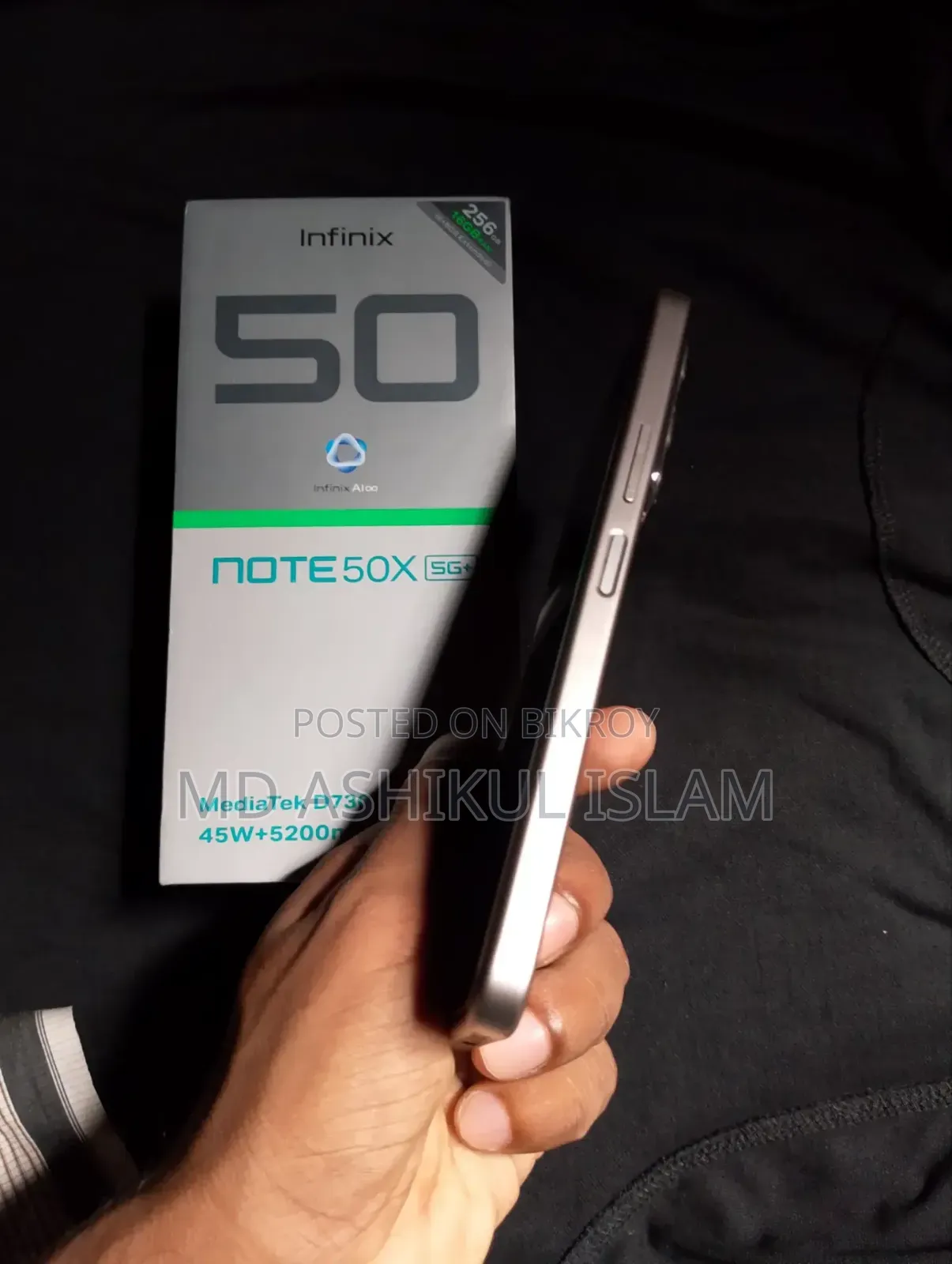 Infinix Note 50s 256 GB Gray