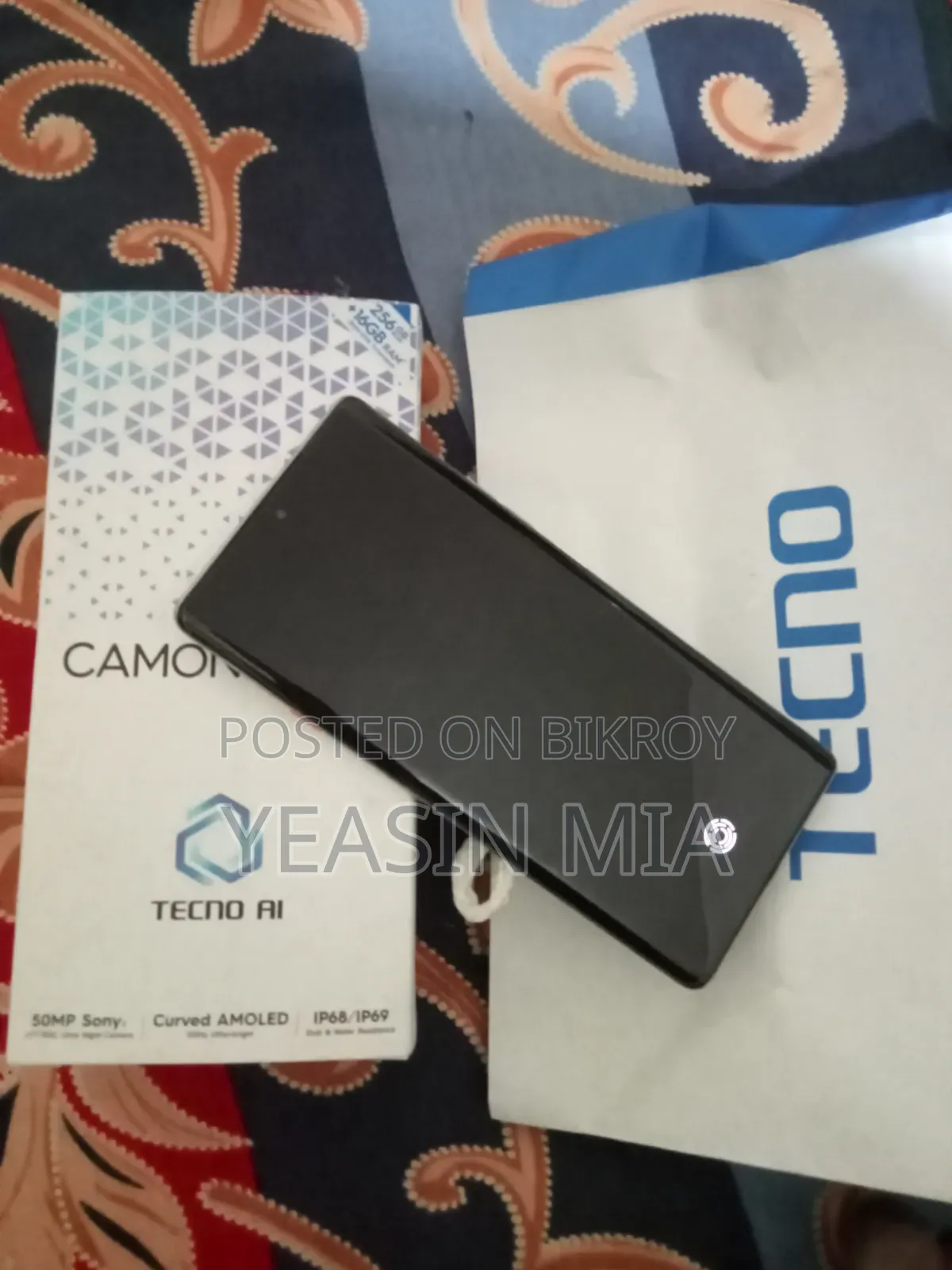 Tecno Camon 40 Pro 4G 256 GB Blue