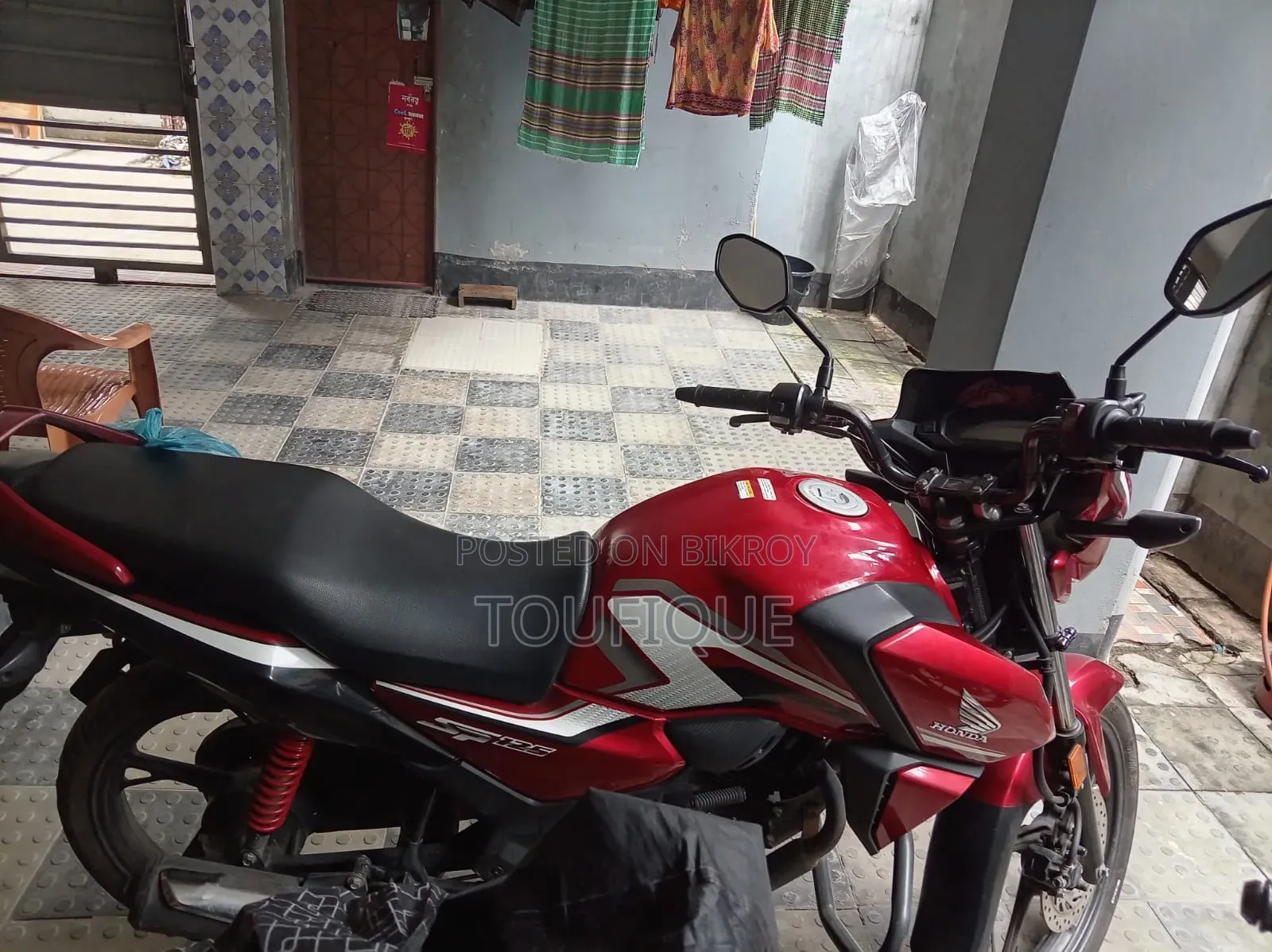 New Honda SP 125 2025 Red