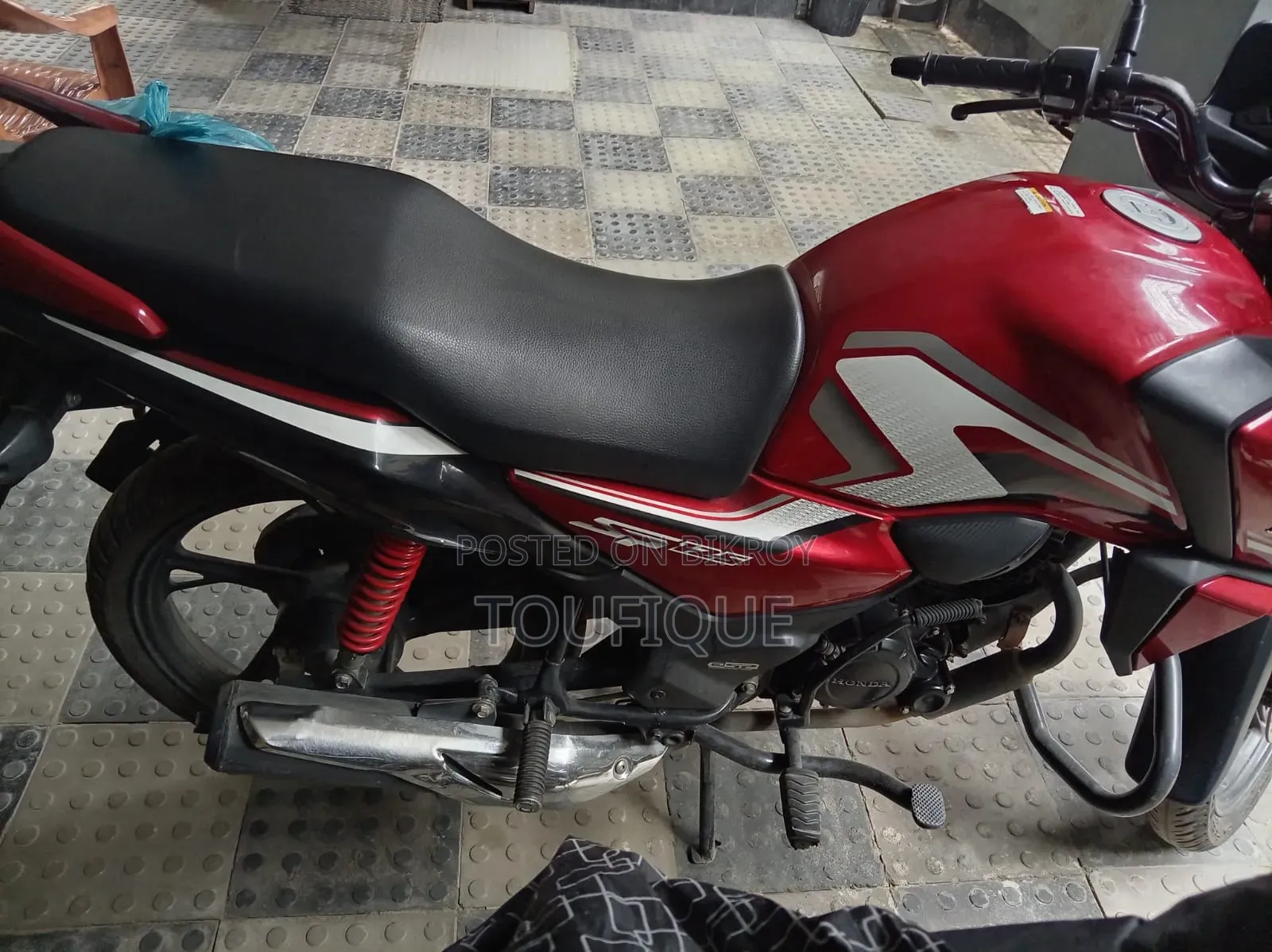 New Honda SP 125 2025 Red