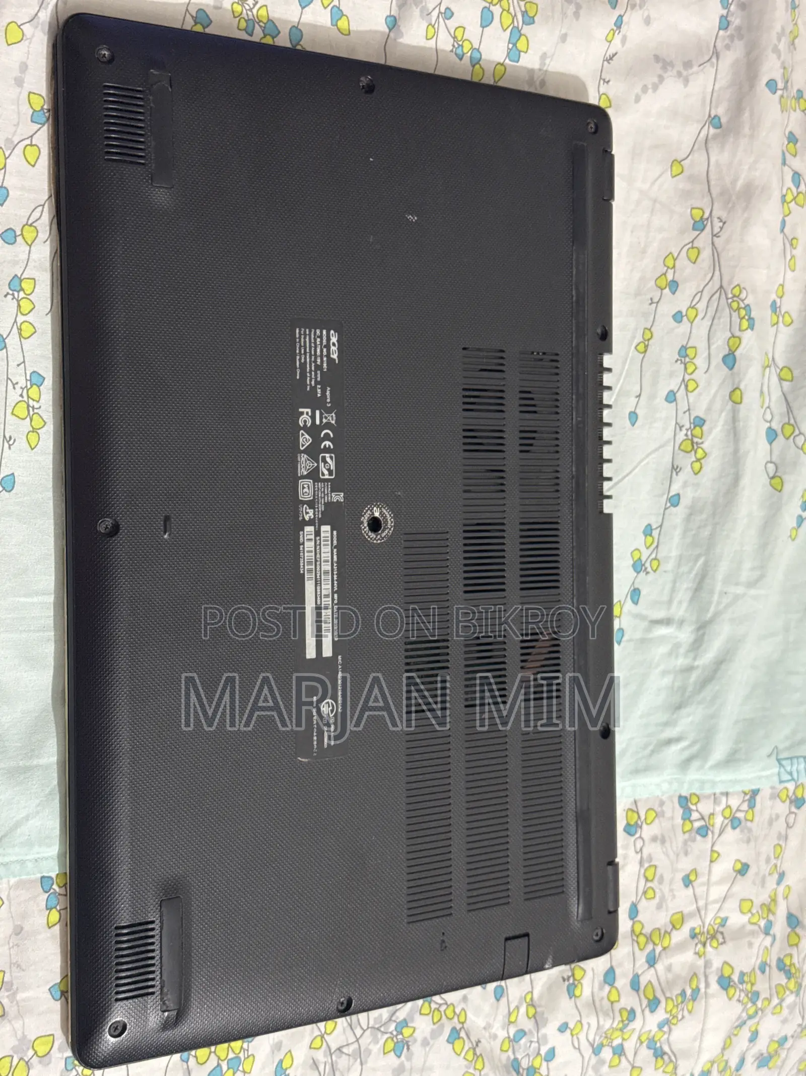 Laptop Acer Aspire 3 4GB Intel Core i5 SSD 1T