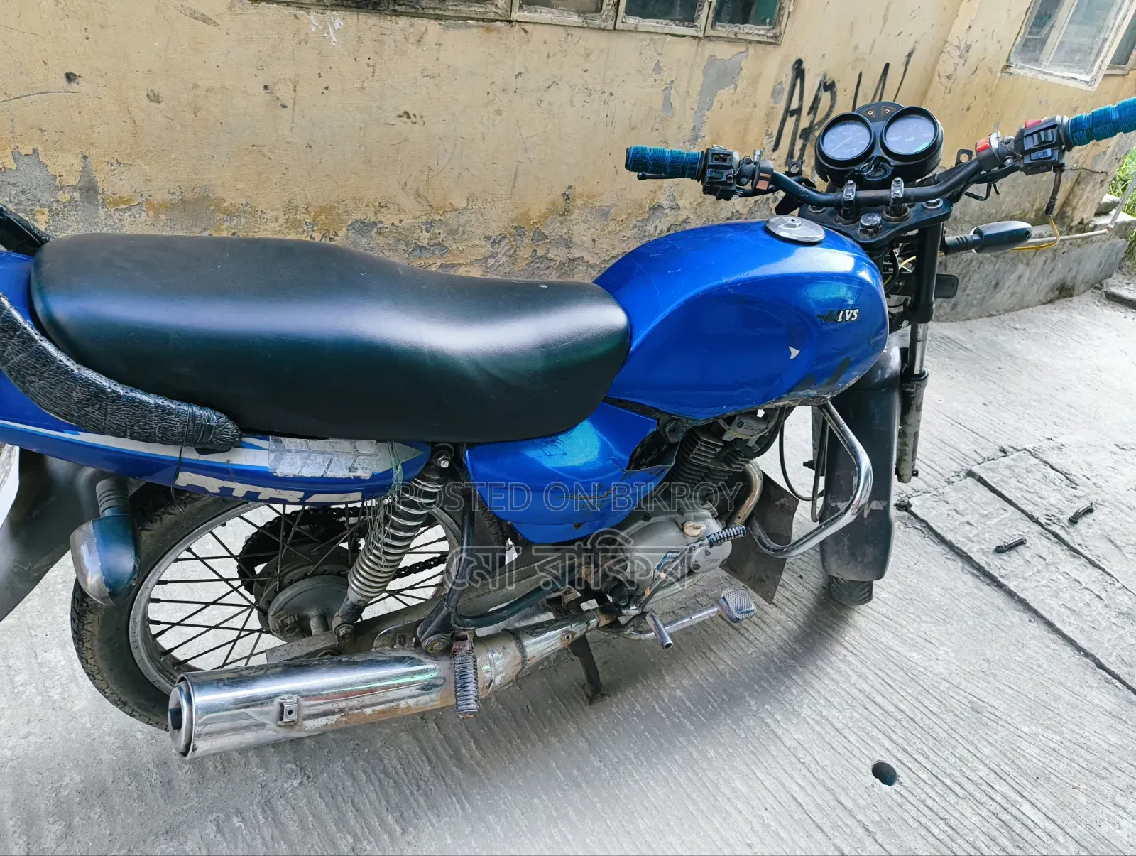 টিভিএস রাইডার ১২৫ ২০১৮ ব্লু