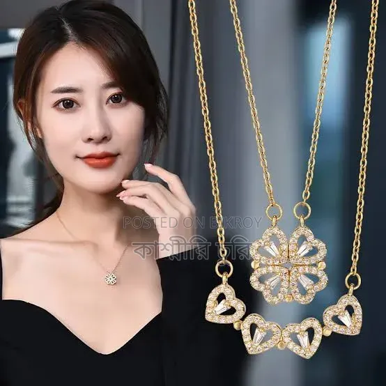 I Love You Crescent Moon Projection Necklace