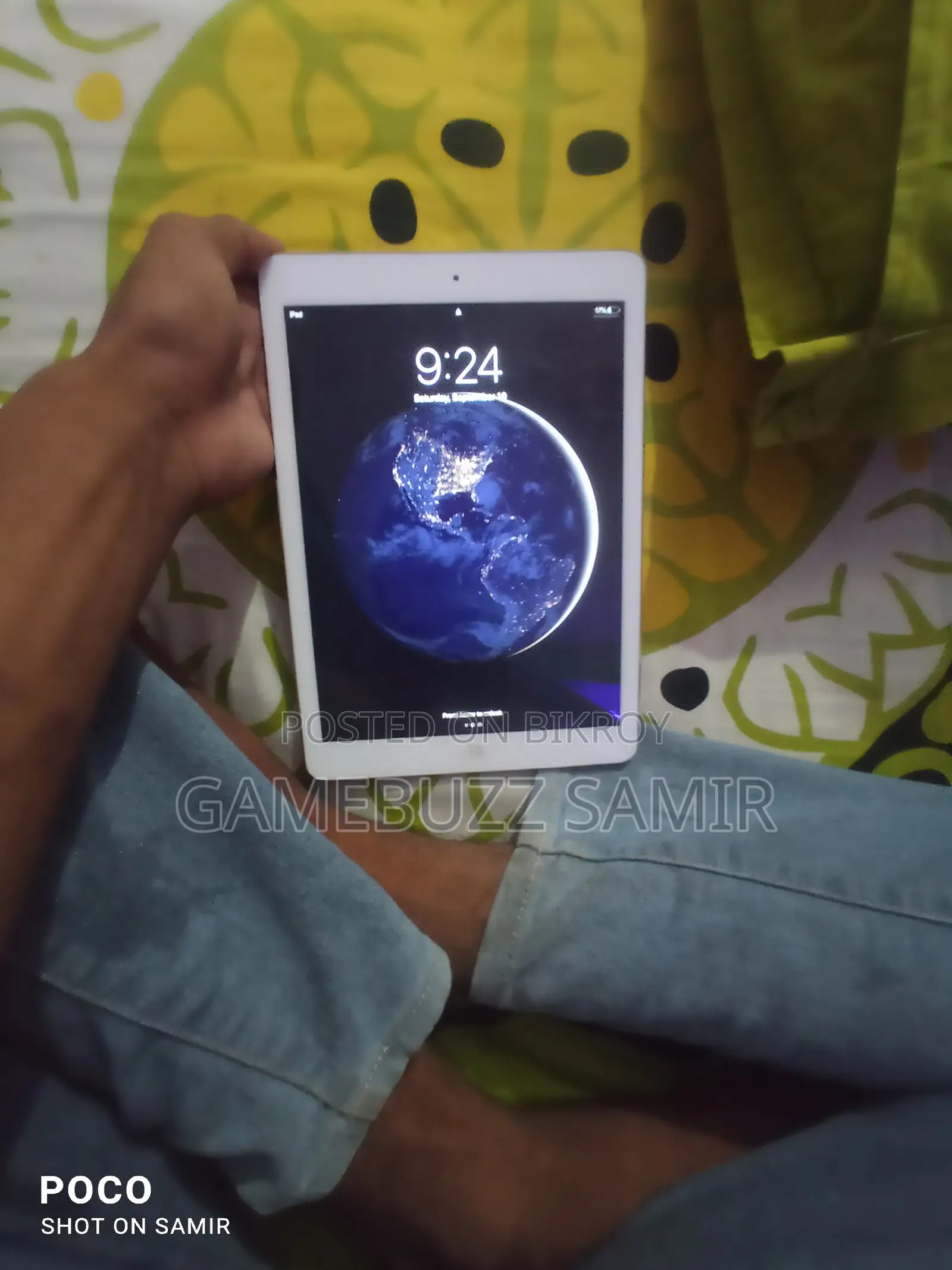 নিউ অ্যাপল আইপ্যাড এয়ার ১৬ জিবি সিলভার