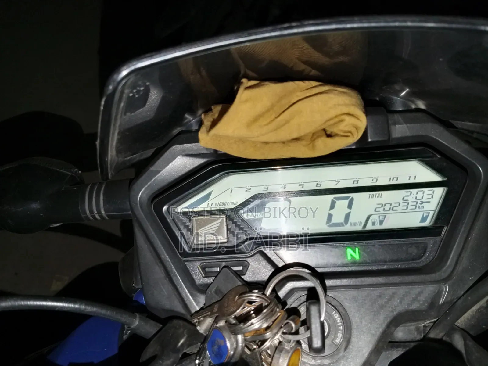 Honda X-Blade 160 2021 Blue