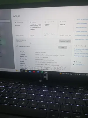 Laptop Dell Latitude 7400 8GB Intel Core i5 SSD 256GB