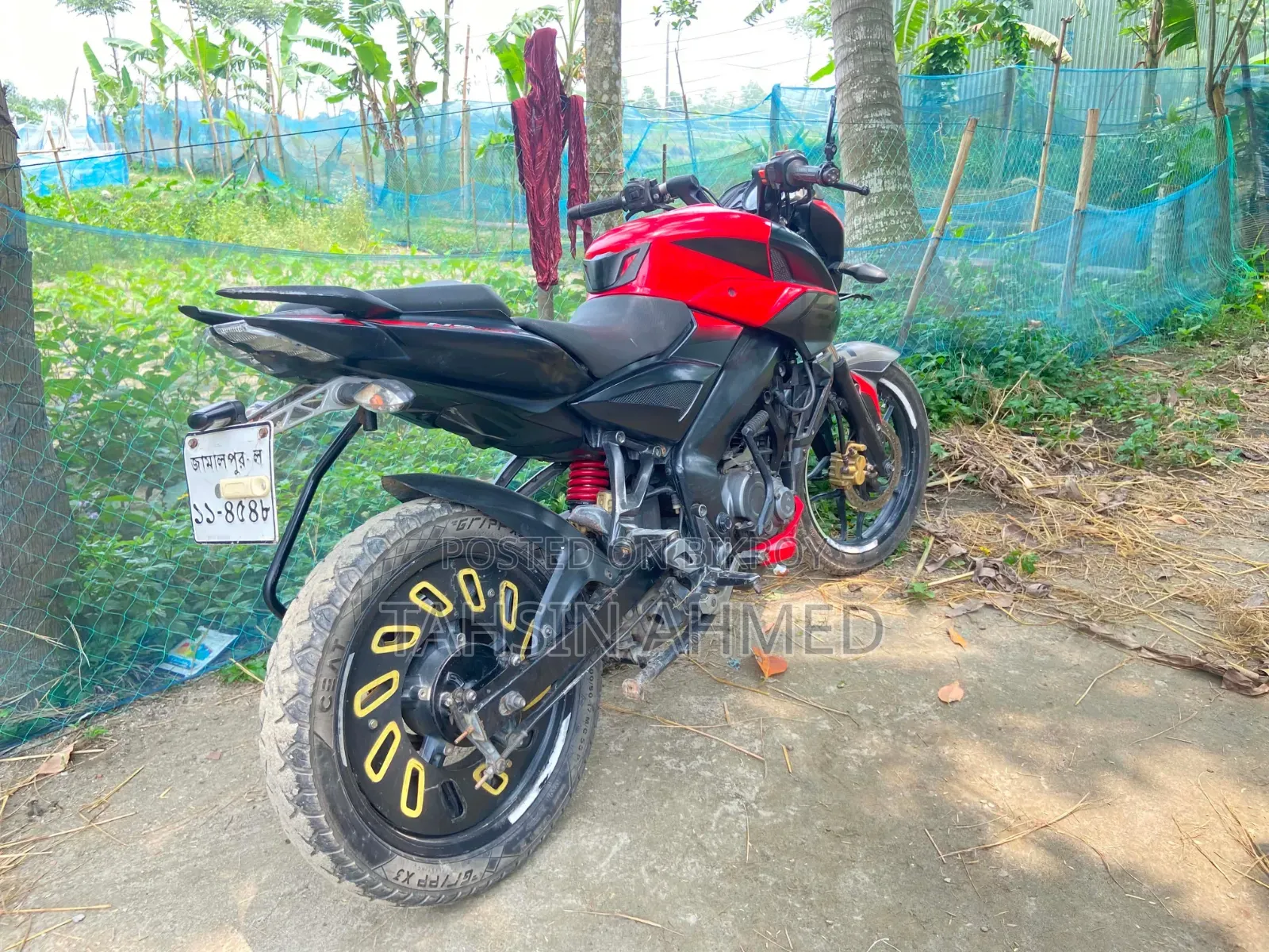 বাজাজ পালসার এনএস ১৬০ ২০২০ লাল