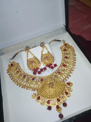 Bridal Gold Plate Jewelry Set