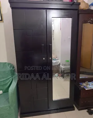 Two-door MDF Almirah made to order.