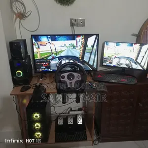 PXN V9 Gaming Steering Wheel with Shifter and Pedals