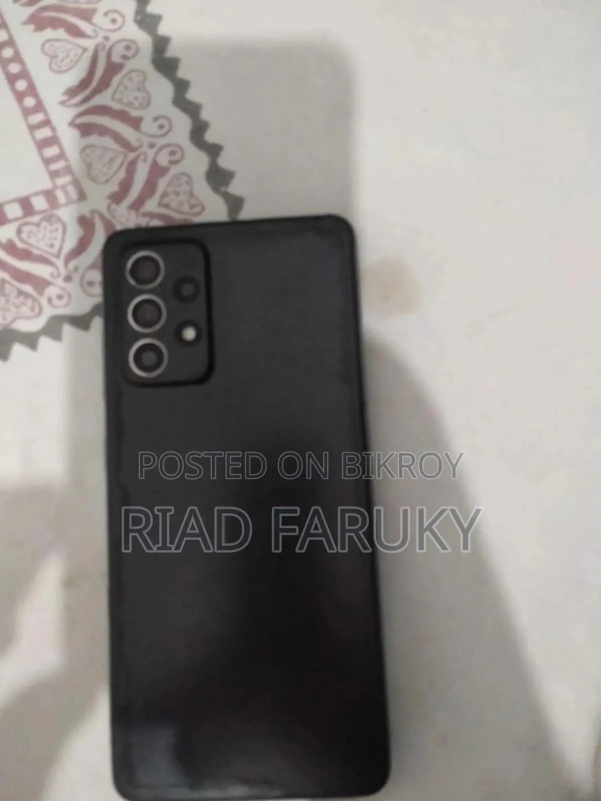 স্যামসাং গ্যালাক্সি এ৫২ ১২৮ জিবি ব্ল্যাক