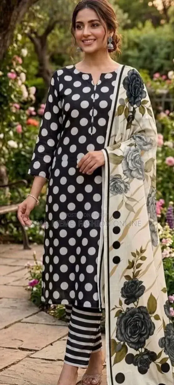 Skin Print Three Piece