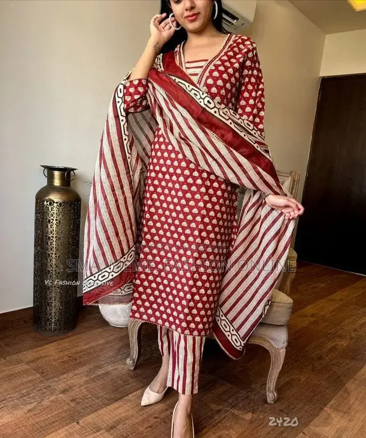 Skin Print Three Piece