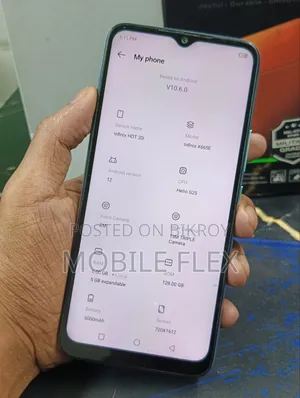 ইনফিনিক্স হট ১২ প্লে এনএফসি ১২৮ জিবি ব্লু