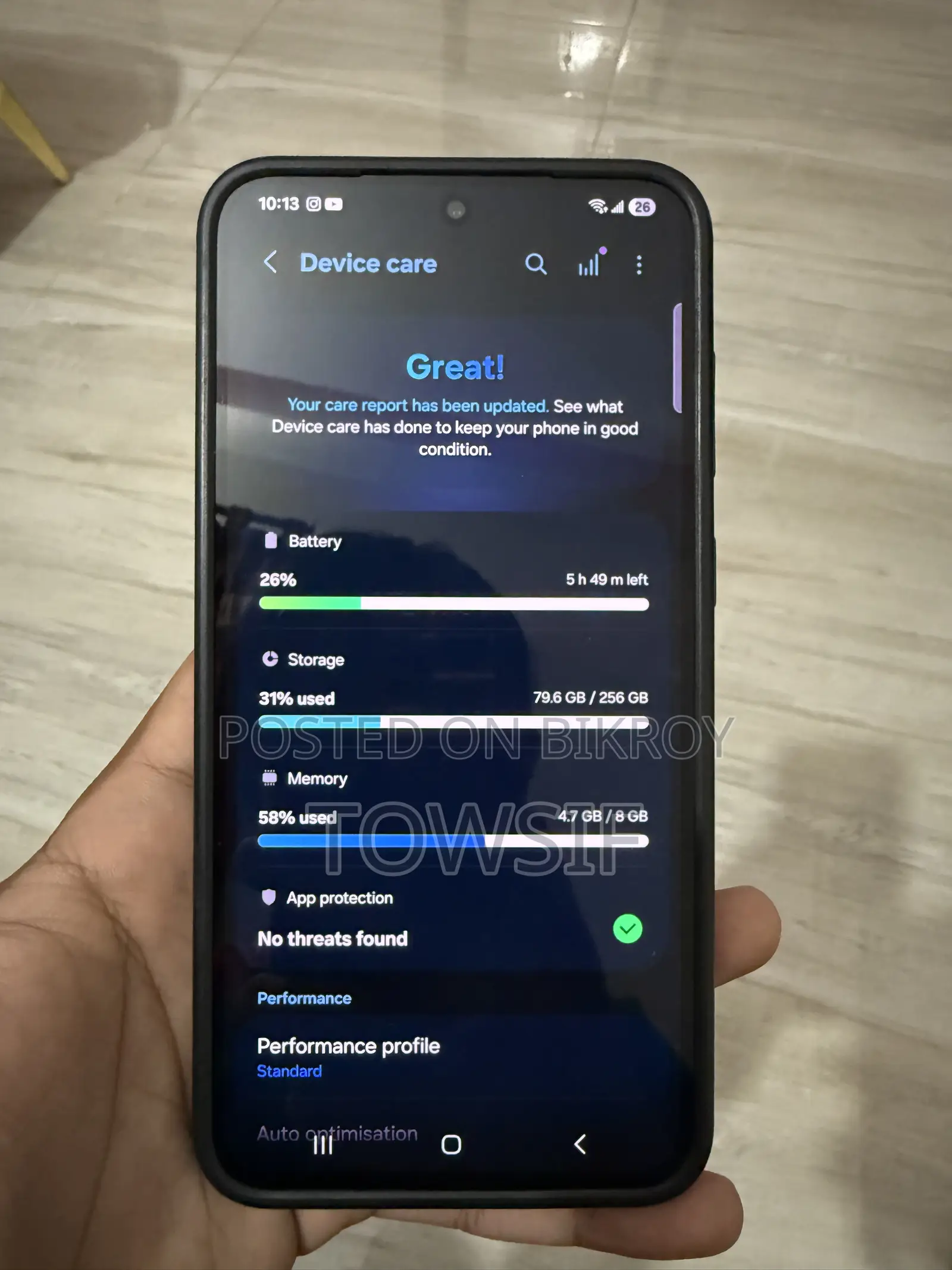 Samsung Galaxy S23+ 256 GB Black