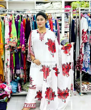 পূজা স্পেশাল থ্রি পিস