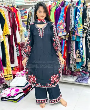 পূজা স্পেশাল থ্রি পিস