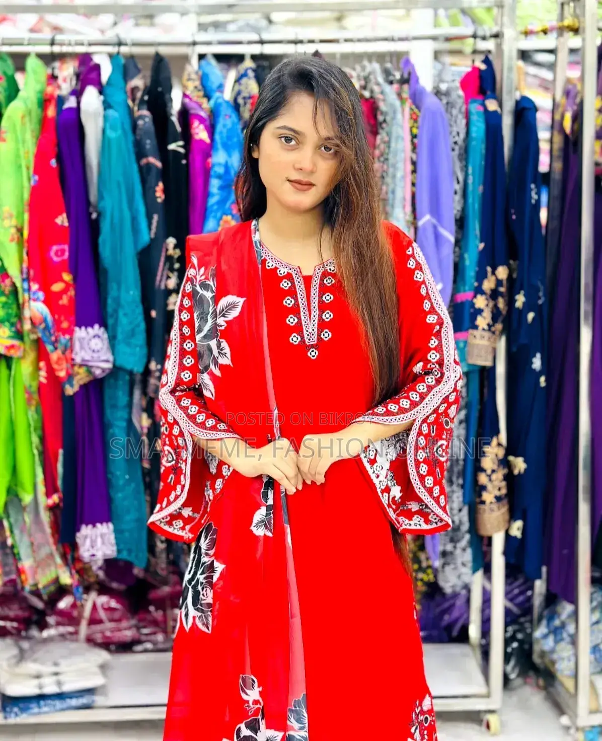 পূজা স্পেশাল থ্রি পিস
