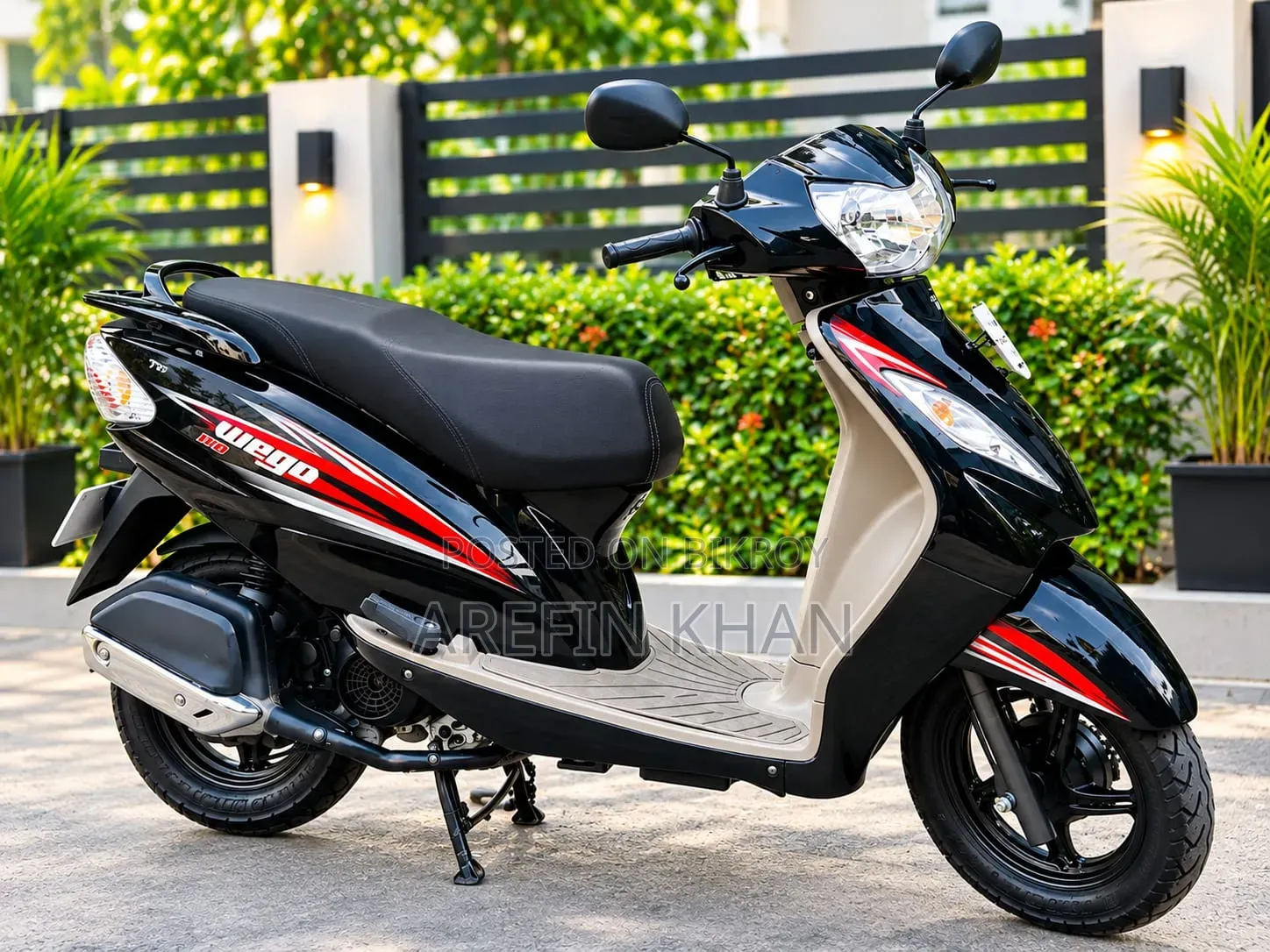টিভিএস উইগো ২০২৩ ব্ল্যাক