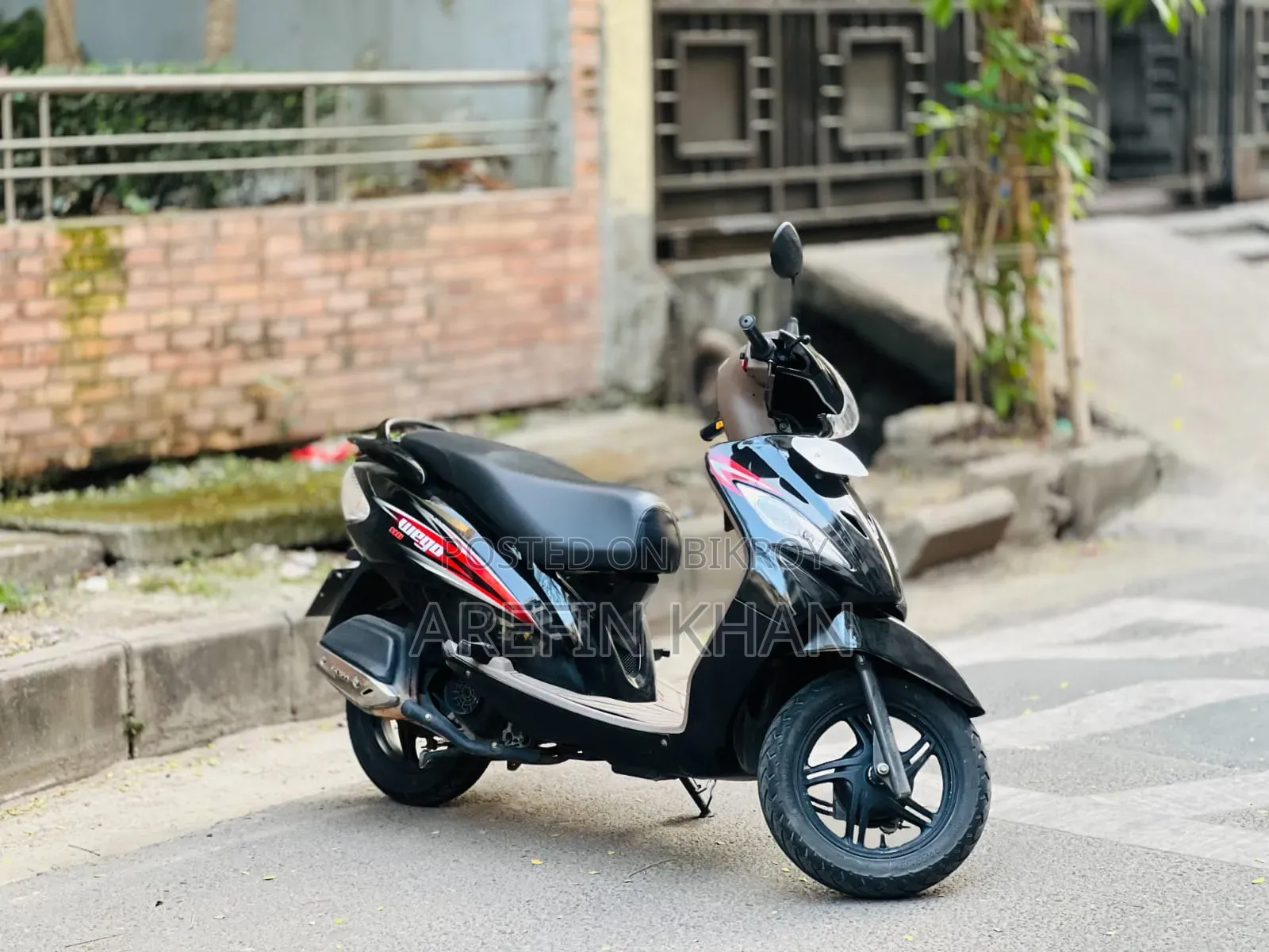টিভিএস উইগো ২০২৩ ব্ল্যাক